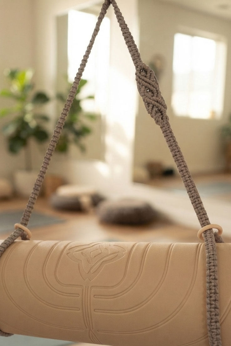 Macramé Yoga Mat Strap