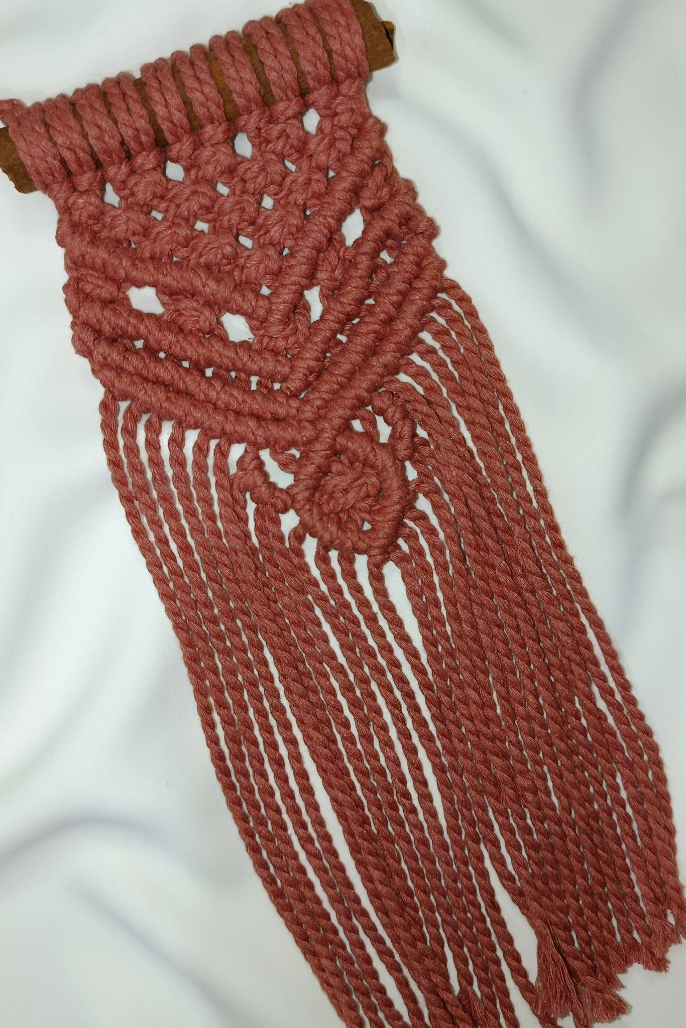 Mini macrame wall hanging