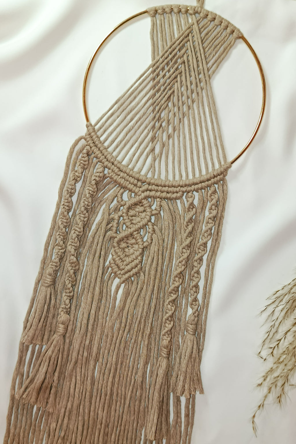 Macrame dreamcatcher