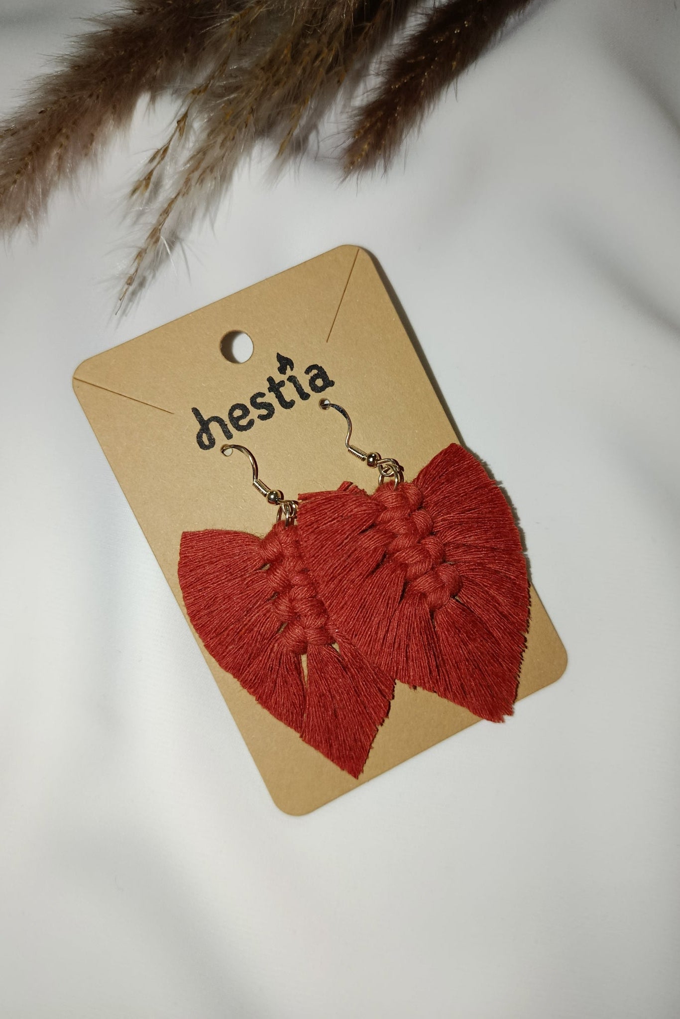 Feather earrings