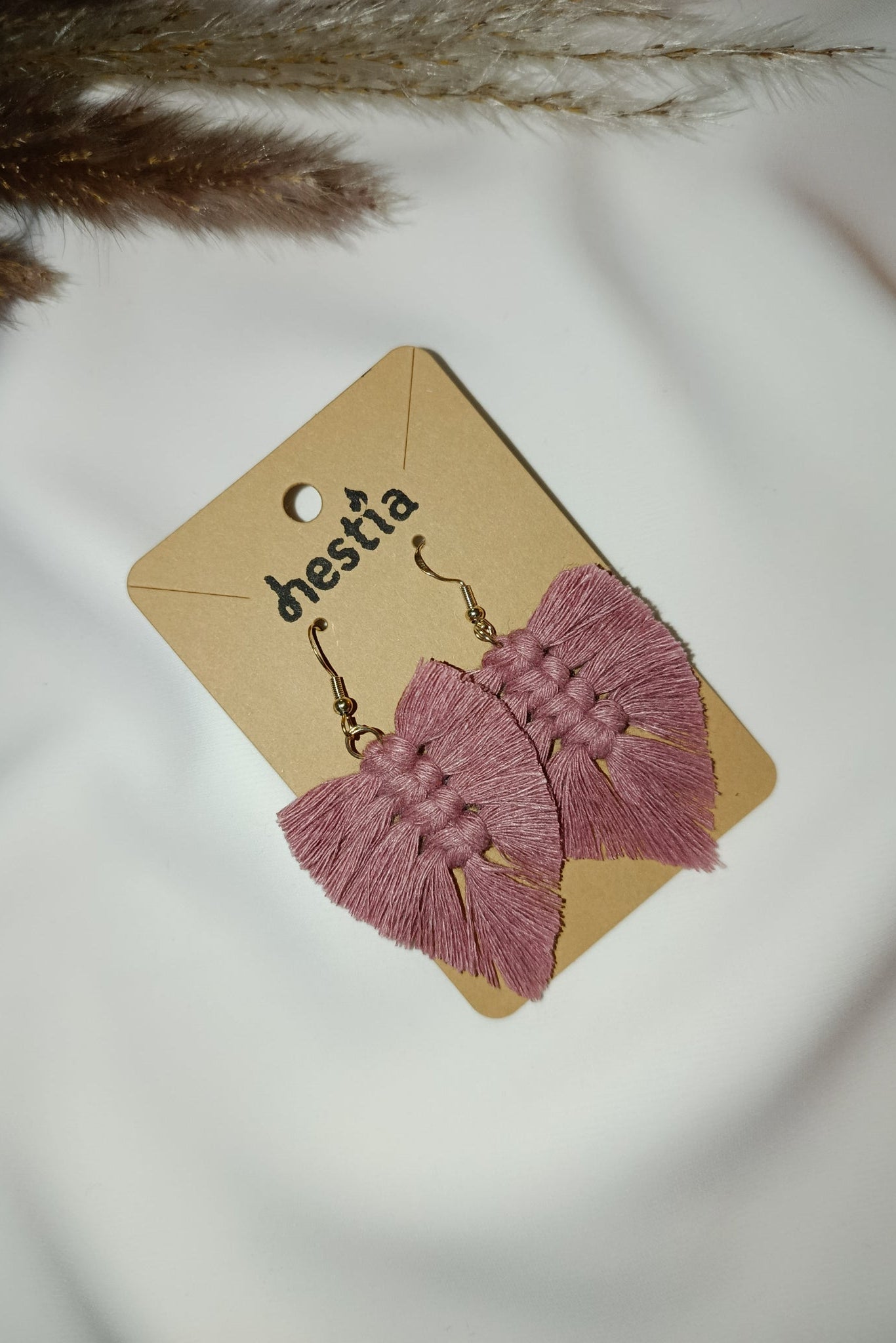 Feather earrings