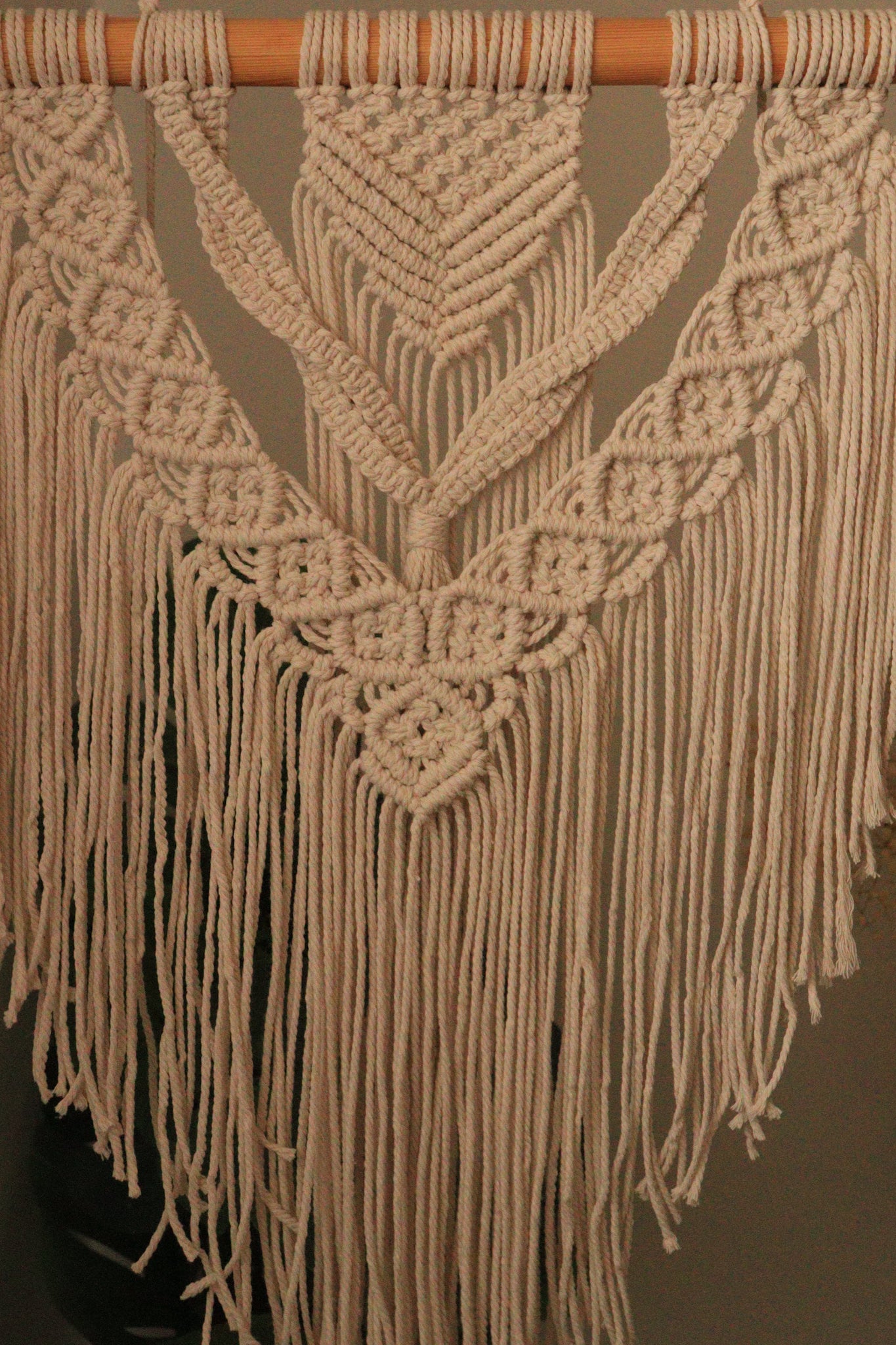 Macrame wall hanging