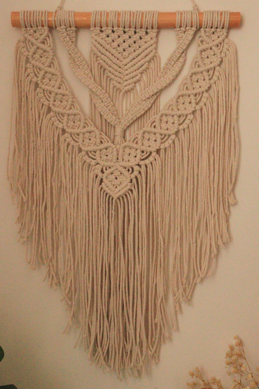 Macrame wall hanging