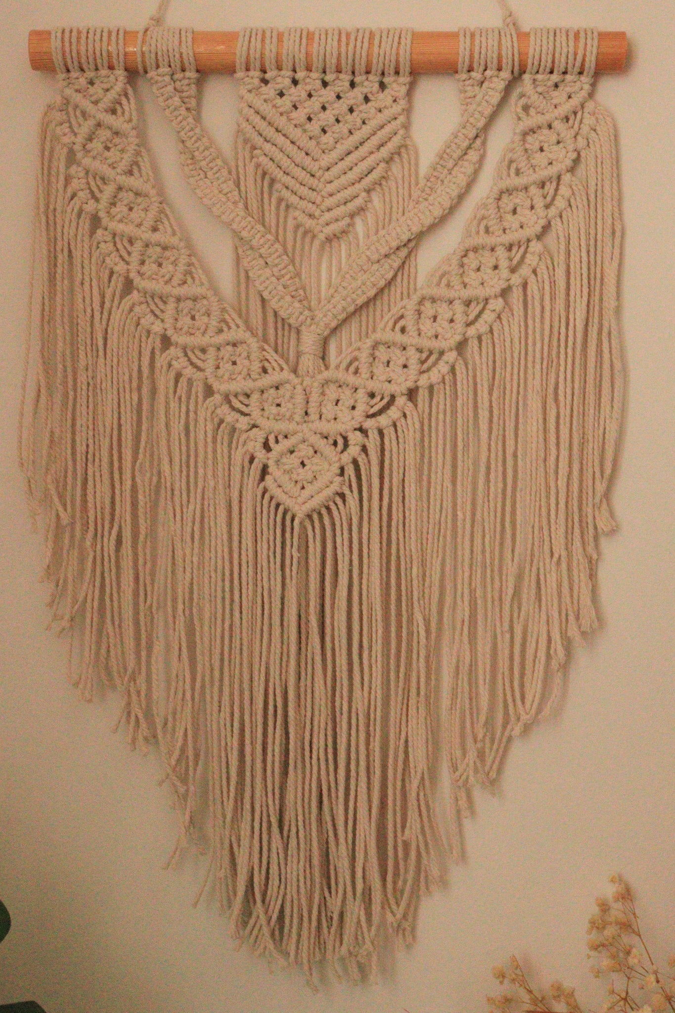 Macrame wall hanging