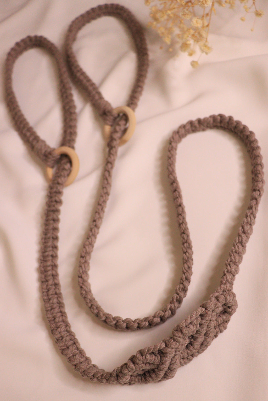 Macramé Yoga Mat Strap