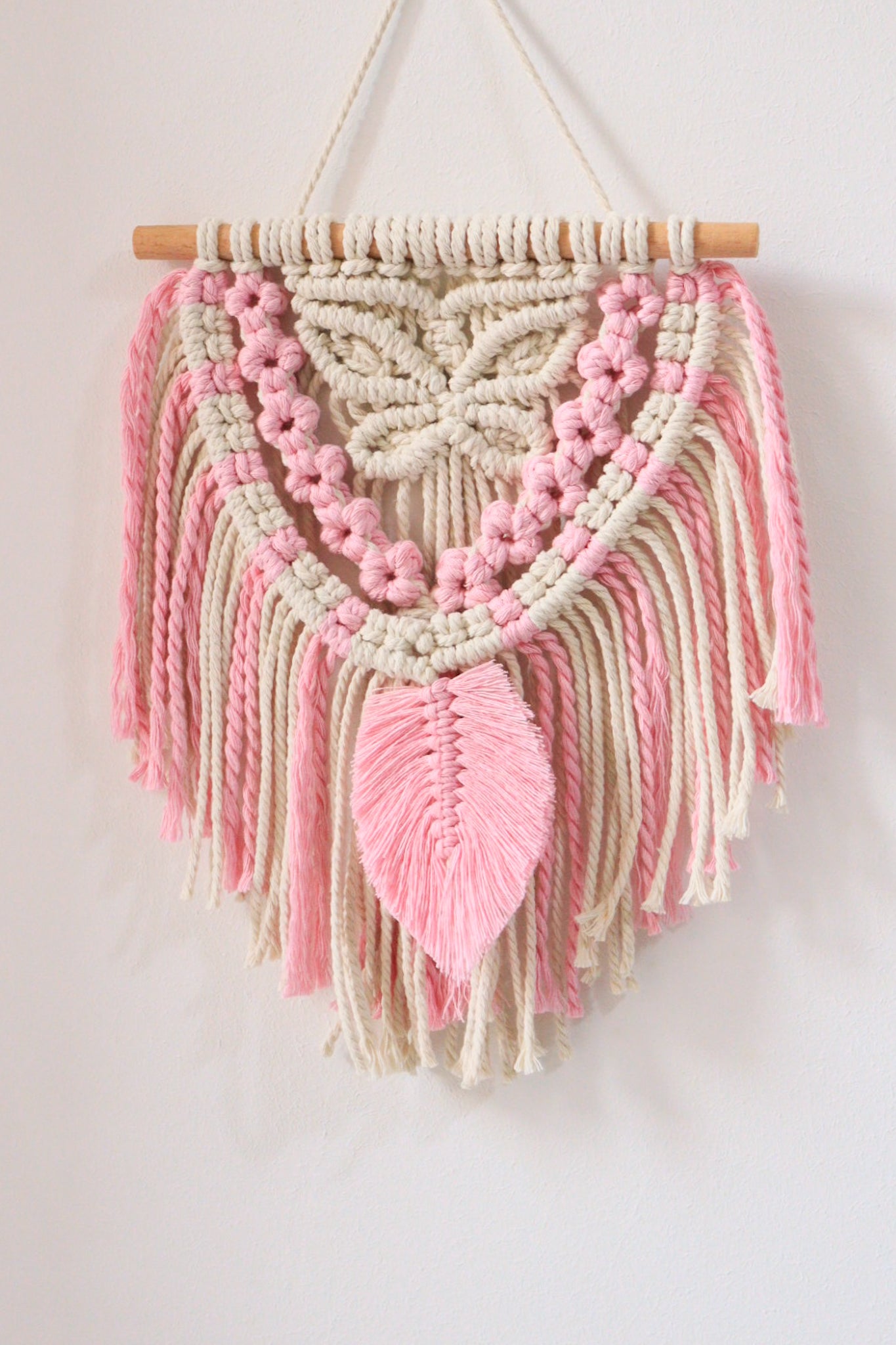 Butterfly Pink Wall Hanging