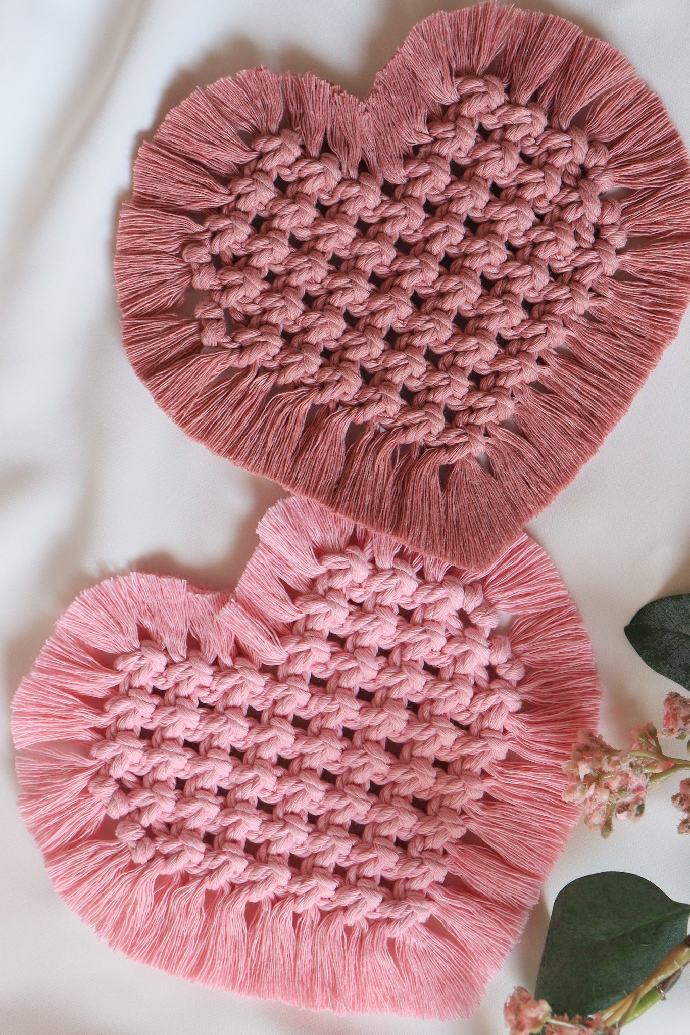 Pink Heard Coaster