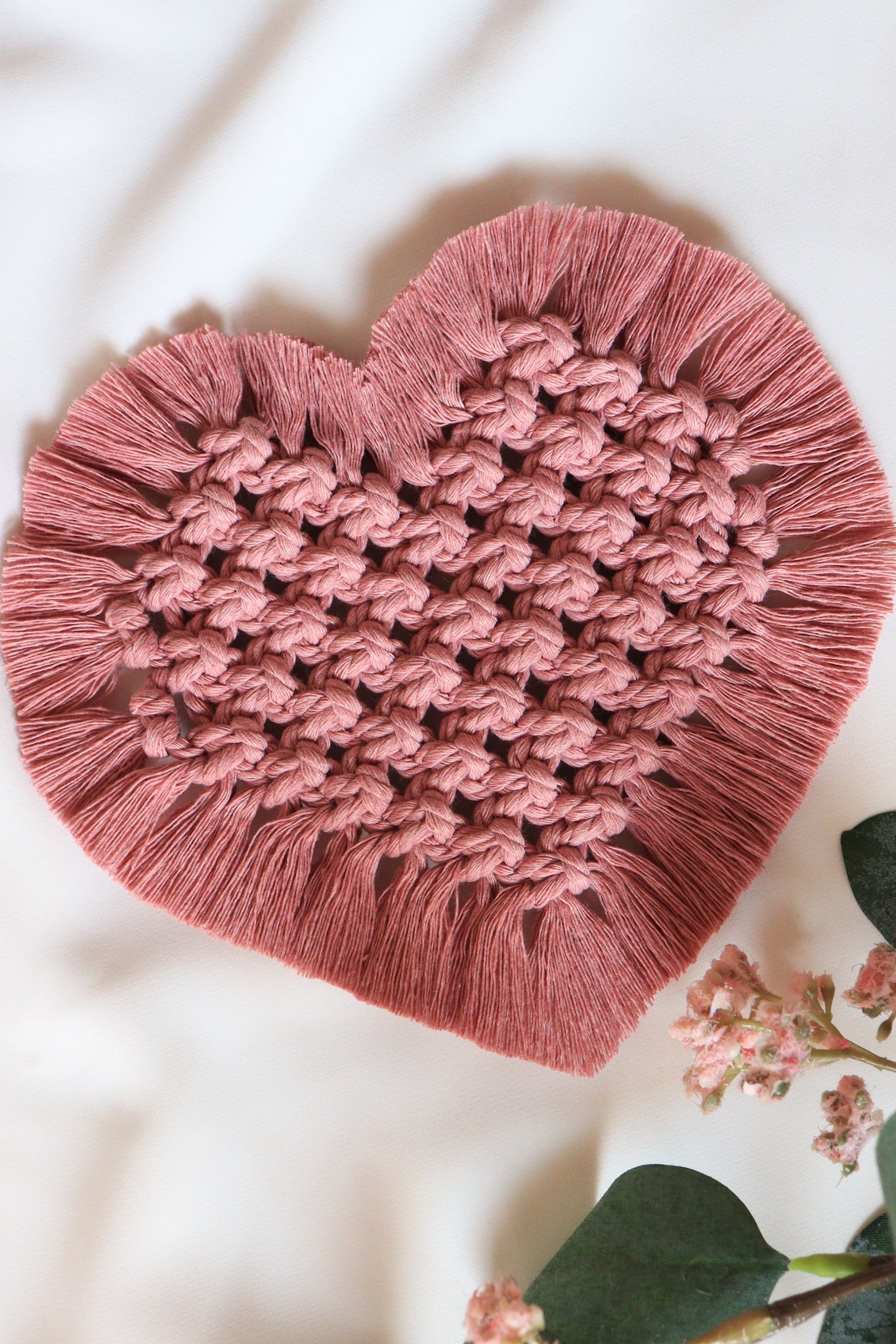 Pink Heard Coaster