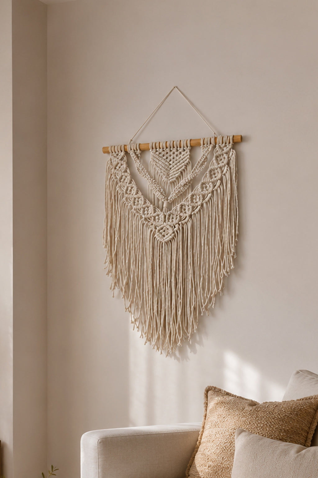 Macrame wall hanging