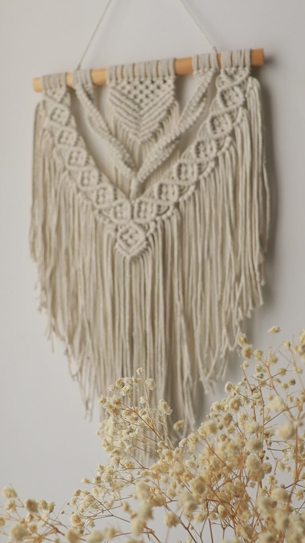 Macrame wall hanging